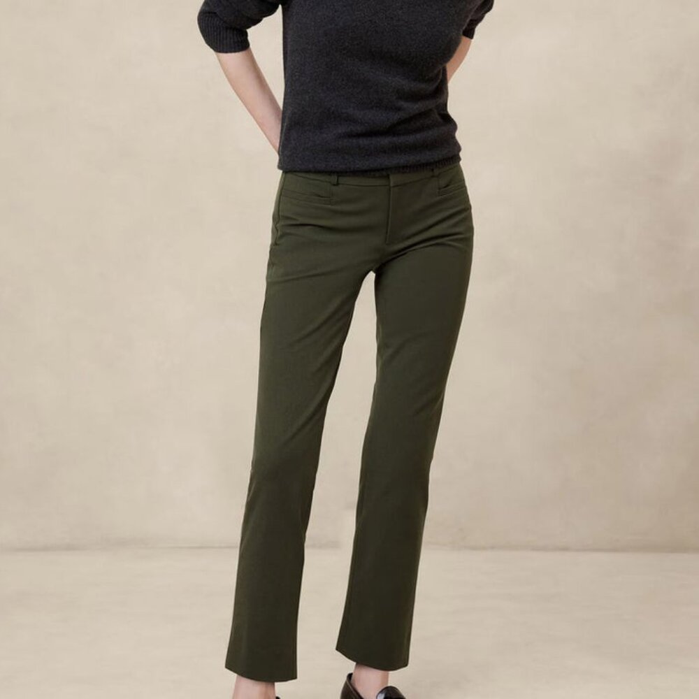 Banana Republic Sloan Slim Pants - Green